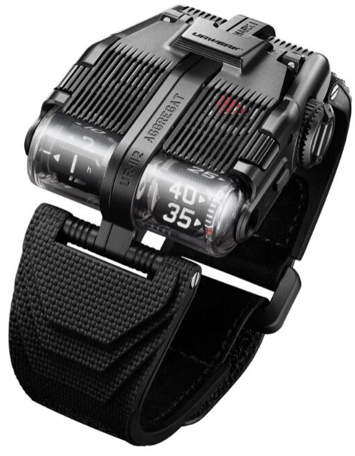Review Urwerk Replica UR-112 Aggregat Back to Black watch